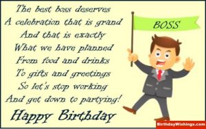 Birthday Poem For Boss