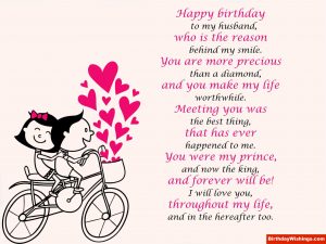 Husband Birthday Poem