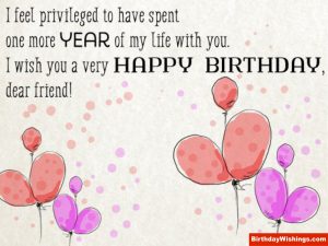 Birthday Wish For Friend