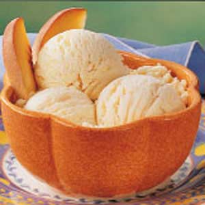 Georgia Peach Homemade Ice Cream