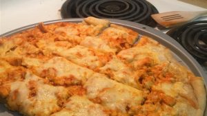 Buffalo Style Chicken Pizza