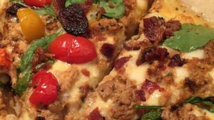 How To Prepare Blackened Chicken Alfredo Pizza