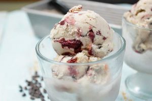 Cherry Chocolate Ice Cream