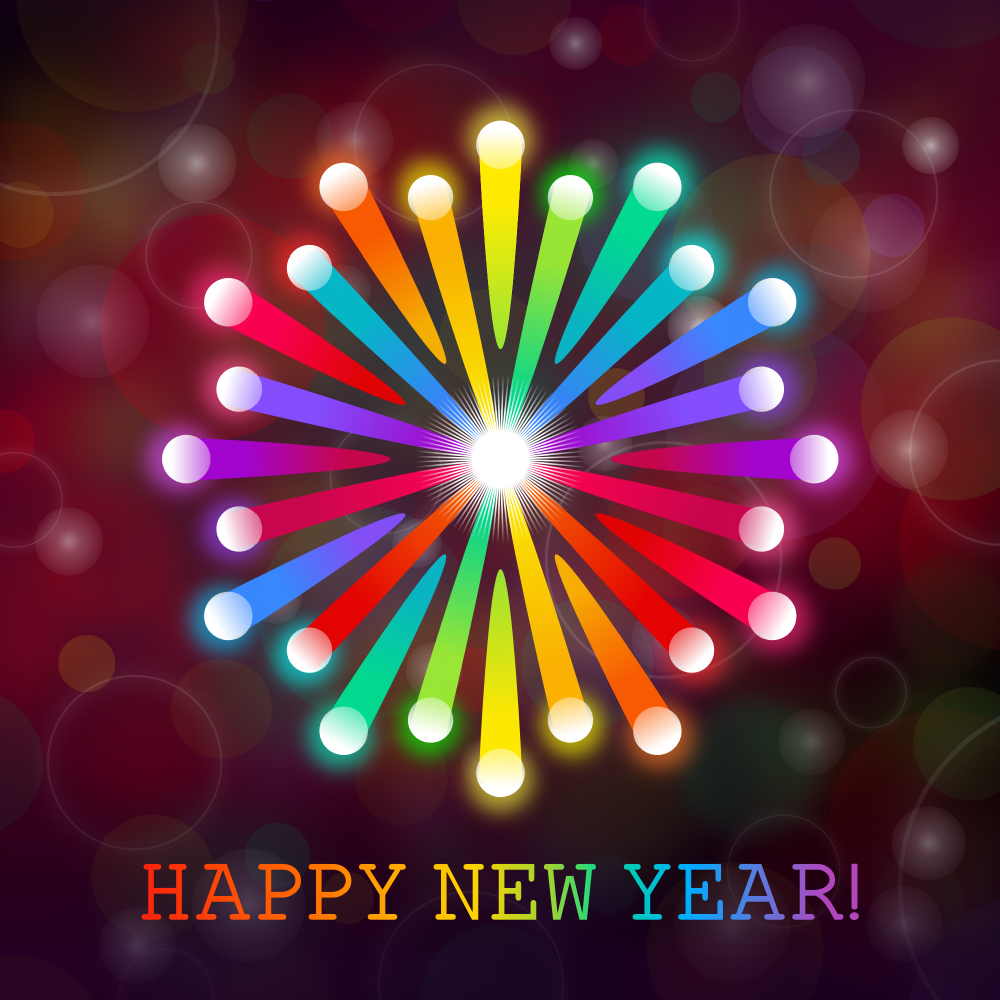Happy New Year Greeting Cards