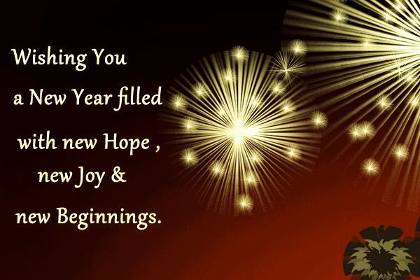 New Year Wishes for your Friends