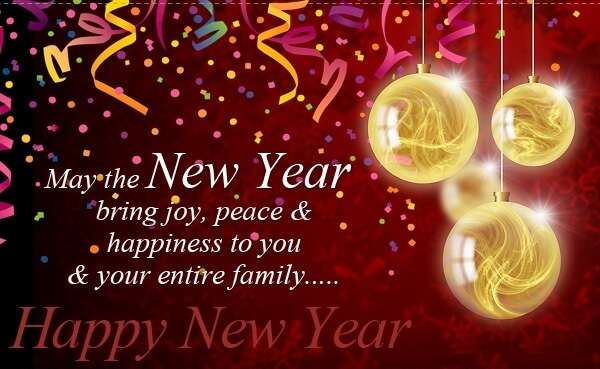Happy New Year Greeting Cards