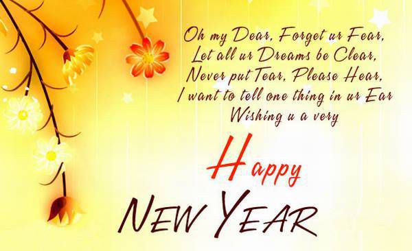 Happy New Year Wishes for Boyfriend