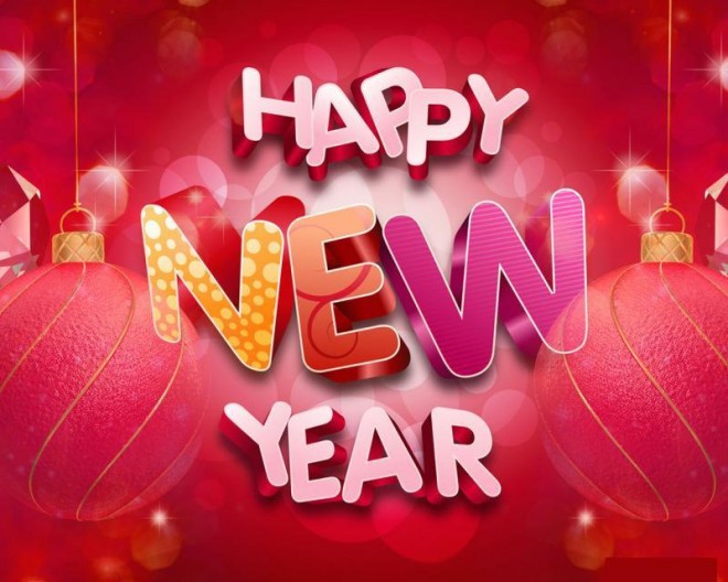 Happy New Year Greeting Cards