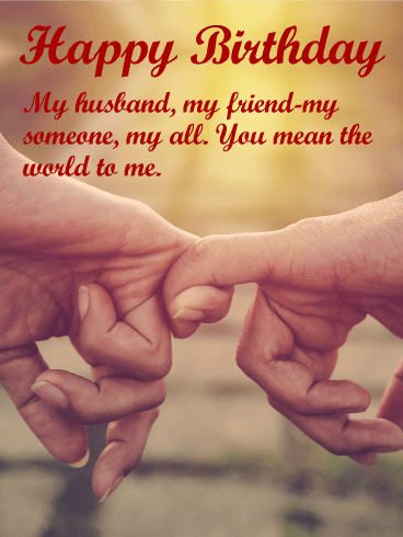Birthday Wishes For Husband