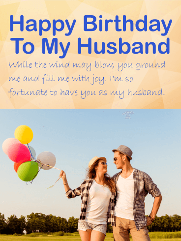 Romantic Birthday Wishes for your Husband