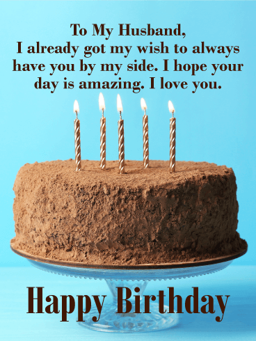 Romantic Birthday Wishes for your Husband