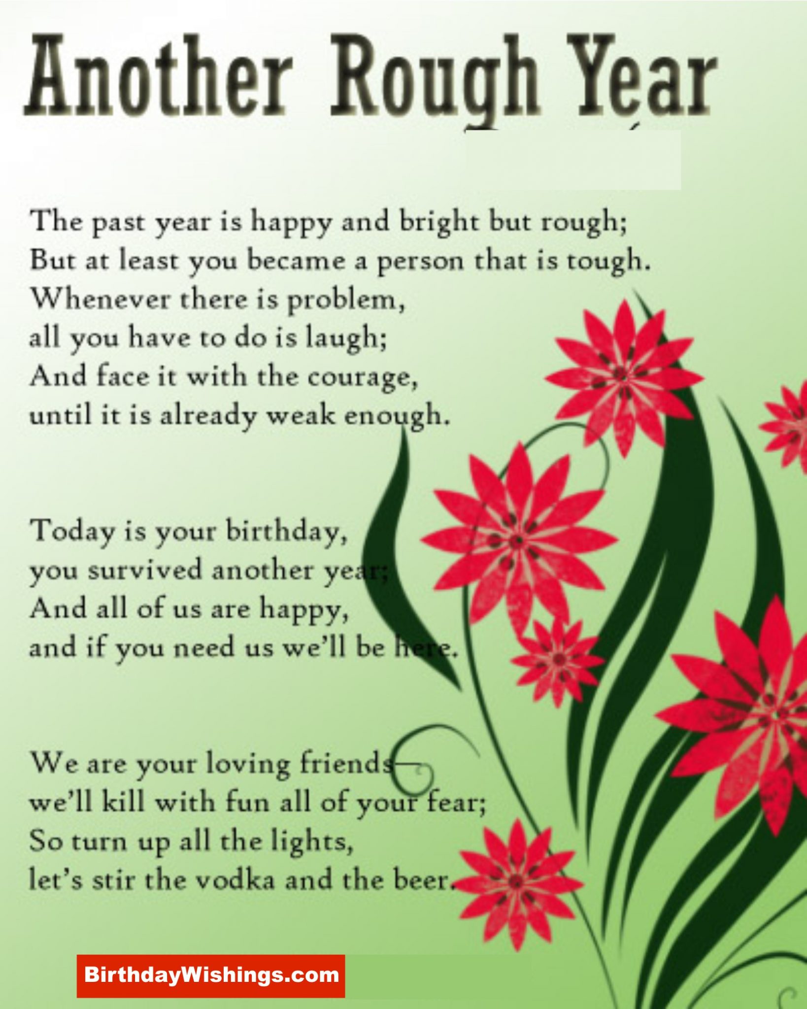 Birthday Poem For A Loving Friend - BirthdayWishings.com