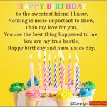 Birthday Poem For A Lovely Friend