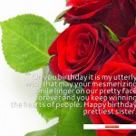Birthday Poem For Sister