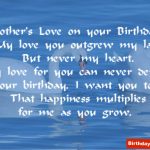 birthday Wish From Mother