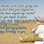 Birthday Poem For Grand Son