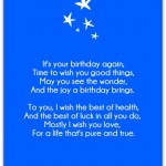 Best Wishes For Birthday | Birthday Poem