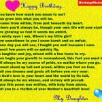 Daughter's Birthday Poem