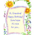 Birthday Wishes For Grand Ma