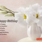 Brother Birthday Wishes