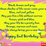 2nd Birthday Wishes