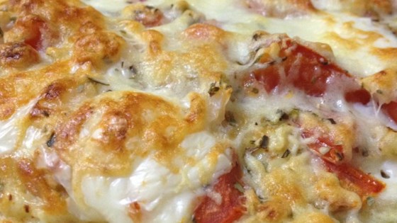 Cheesy Breakfast Pizza