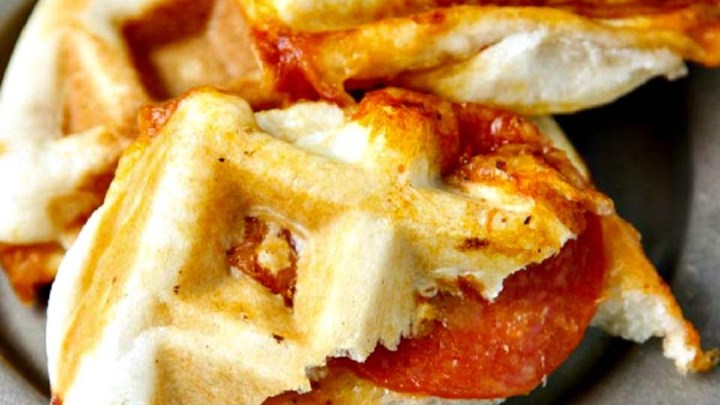 Waffle Pizzas