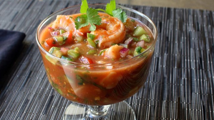 Mexican-Style Shrimp Cocktail