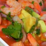 Tejano Style Shrimp Cocktail