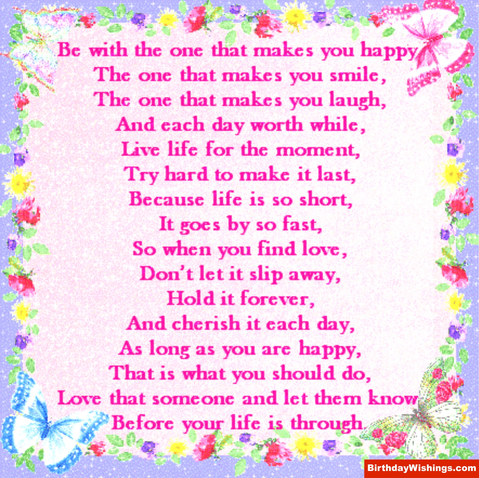 Be with Someone that Makes You Happy