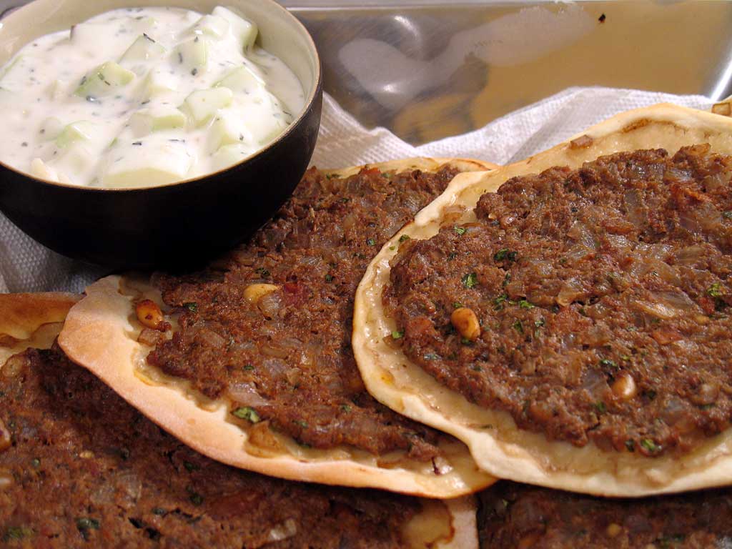 Armenian Pizzas (Lahmahjoon)