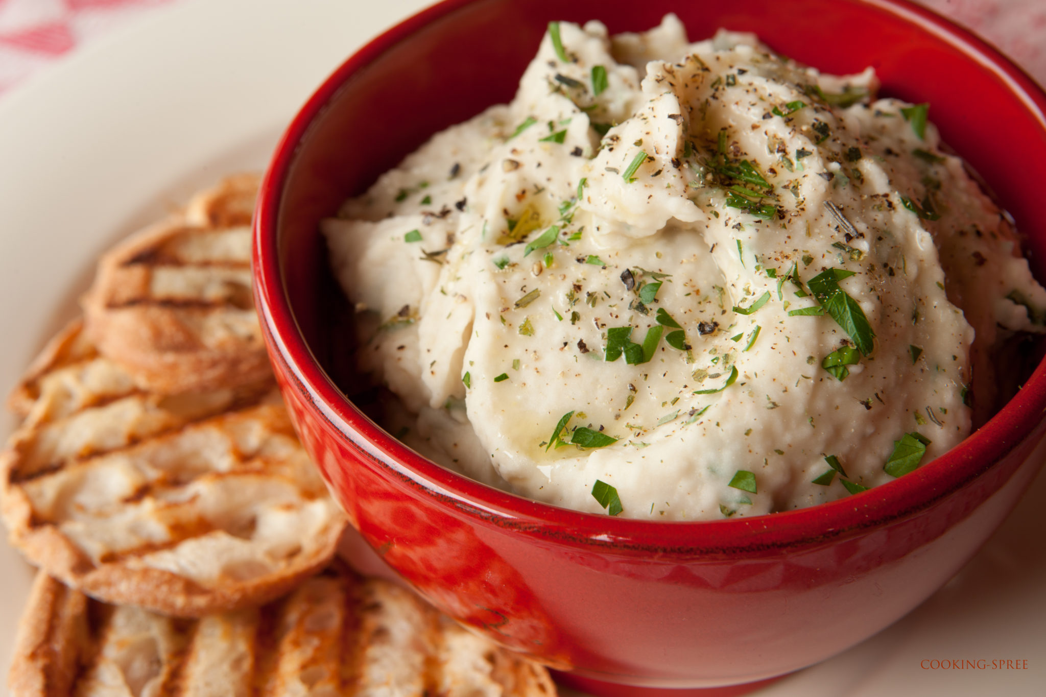 Roasted Garlic Bean Dip Recipe Appetizers and Snacks Recipes