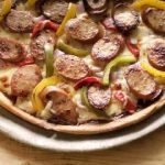 Barbecue Smoked Sausage Pizza