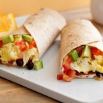 Mexico Green Chile Breakfast Burritos