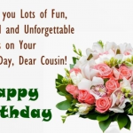 Cousin Birthday Wishes