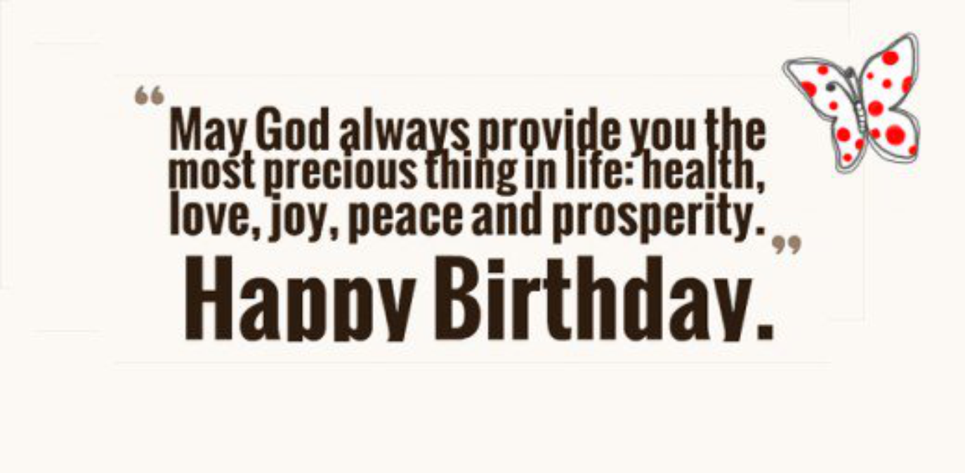 Religious Birthday Wishes