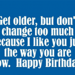 Elderly Birthday Wishes