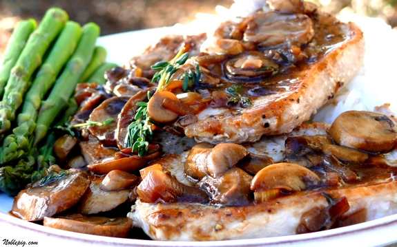 Pork Marsala