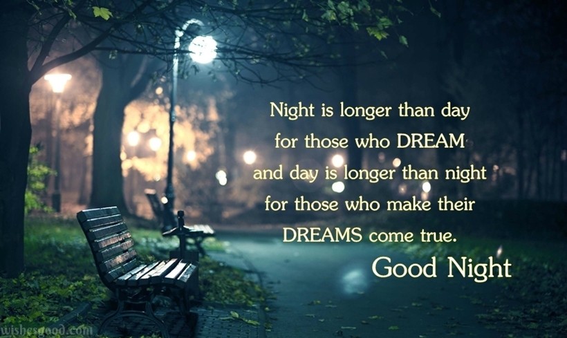 Inspirational Good Night Messages with Images