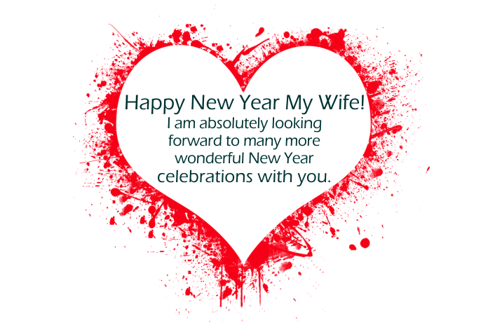 New Year Wishes for Wife