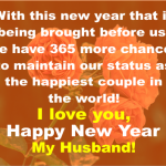 New Year Wishes for Husband