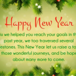 New Year’s Wishes for Business Partners
