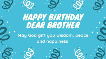 Cute Birthday Wishes For Brother
