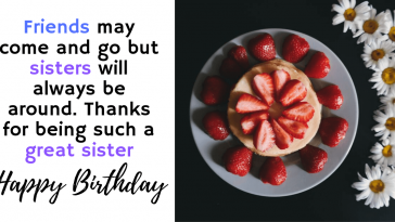 Birthday Wishes For Sister