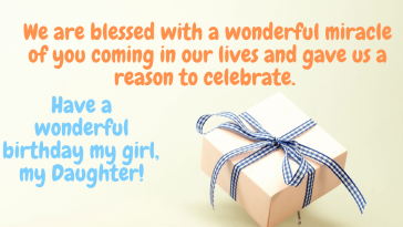 Happy Birthday Wishes For Daughter