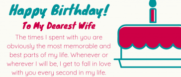 Birthday Wishes For Wife