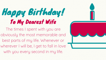 Birthday Wishes For Wife