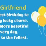 Romantic Birthday Wishes Quotes For Girlfriend