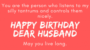 BIRTHDAY WISHES FOR HUSBAND